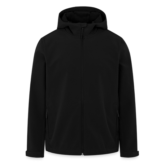 Recycled Softshell Jacke „Discoverer“ – Funktional & Nachhaltig - Schwarz