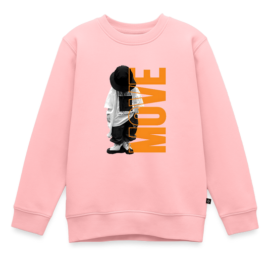 Kinder Streetwear Sweatshirt „MOVE“ – Urban Style Pullover - Rosa