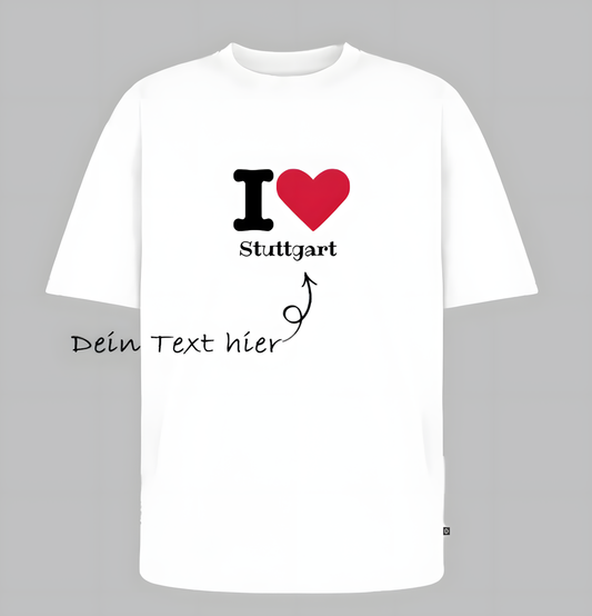 Oversized Bio T-Shirt – Designe deinen Look