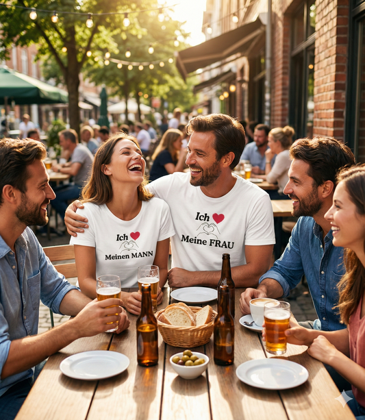 "Ich liebe Meinen MANN" – Premium Unisex Bio-T-Shirt (Nachhaltig & Stilvoll)